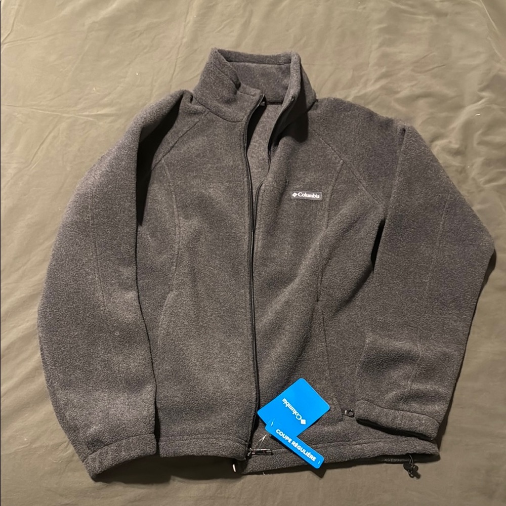 Columbia Gray Fleece Jacket